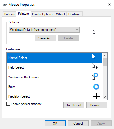 Hướng dẫn hoàn chỉnh về chuột Settings trong Windows 10 5 Hướng dẫn hoàn chỉnh về chuột Settings trong Windows 10