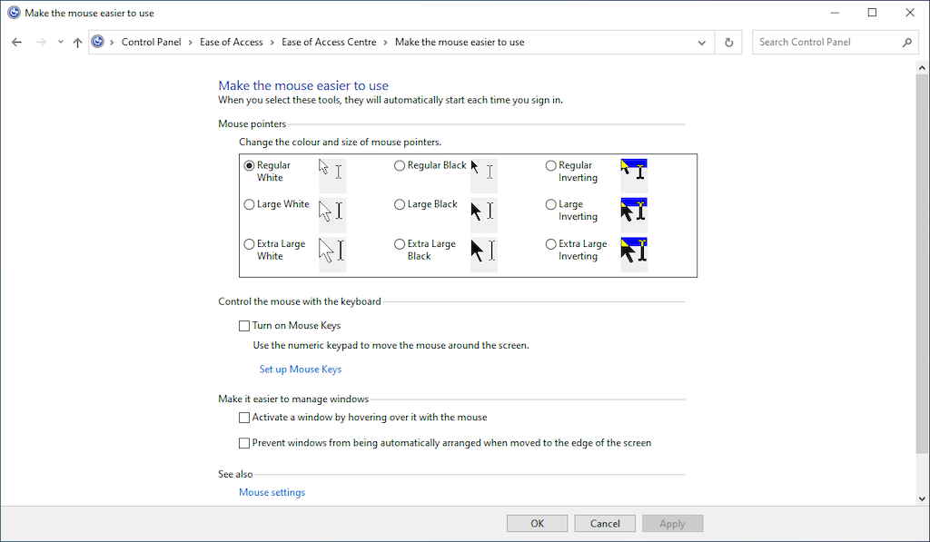 Hướng dẫn hoàn chỉnh về chuột Settings trong Windows 10 9 Hướng dẫn hoàn chỉnh về chuột Settings trong Windows 10