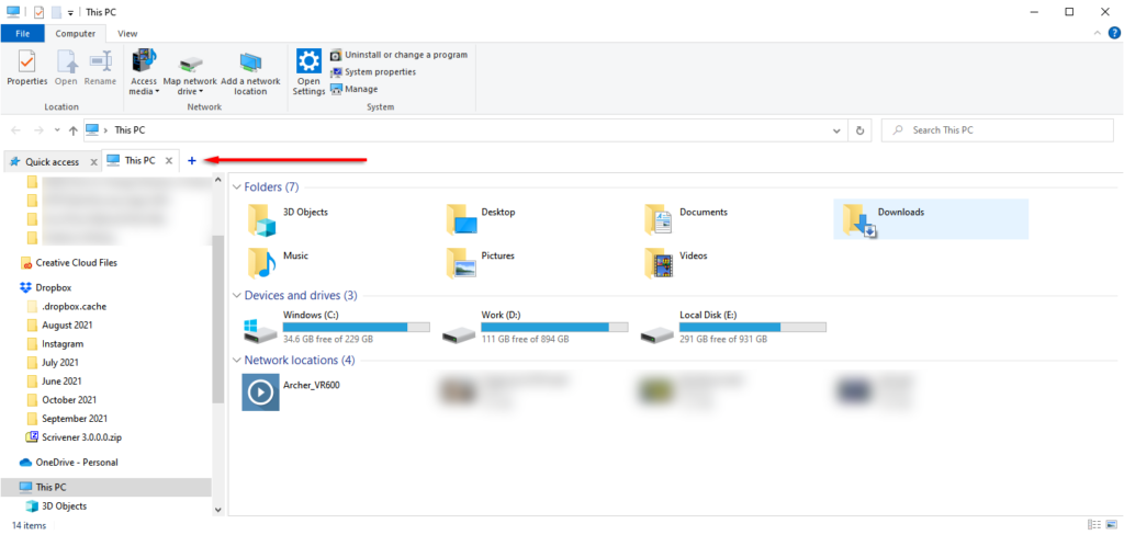 8 ứng dụng để bật tab trong File Explorer trên Windows 10 6 8 ứng dụng để bật tab trong File Explorer trên Windows 10