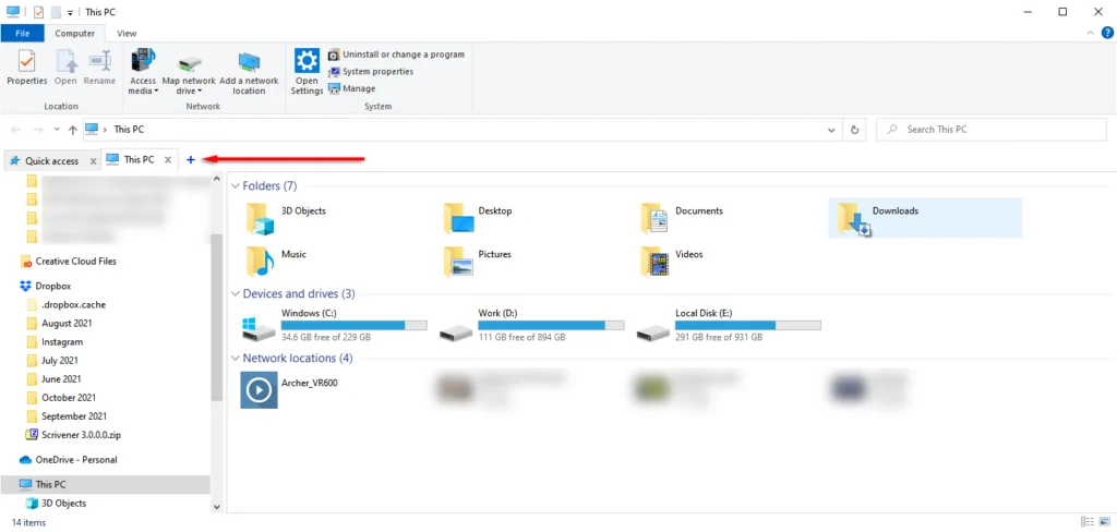8 ứng dụng để bật tab trong File Explorer trên Windows 10 6 8 ứng dụng để bật tab trong File Explorer trên Windows 10