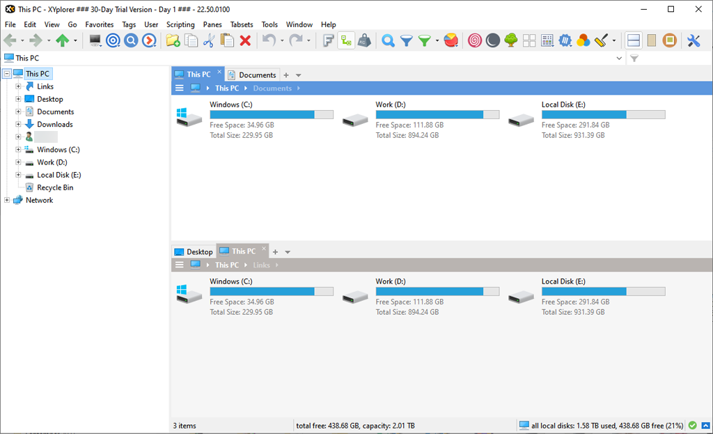 8 ứng dụng để bật tab trong File Explorer trên Windows 10 1 8 ứng dụng để bật tab trong File Explorer trên Windows 10