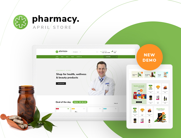 APRIL - Fashion WooCommerce WordPress Theme 1