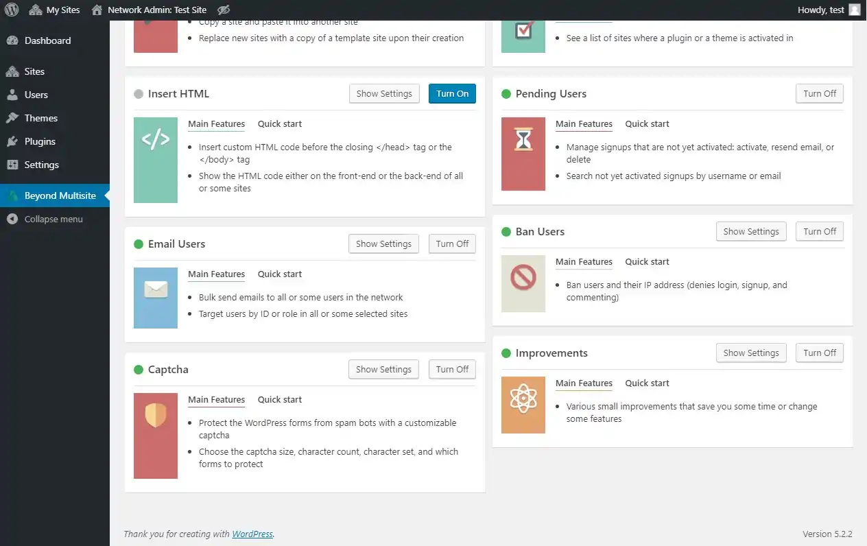 Beyond Multisite - Utilities for WordPress Network Admins 3