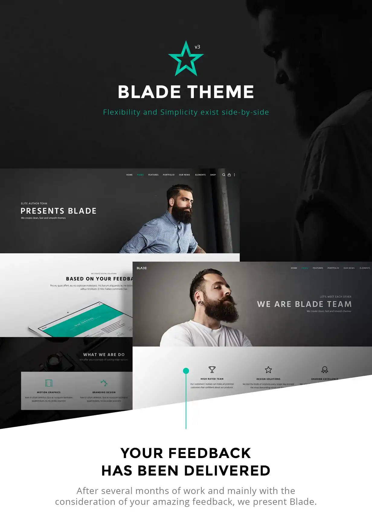 Blade - Responsive Multi-Functional WordPress Theme 1