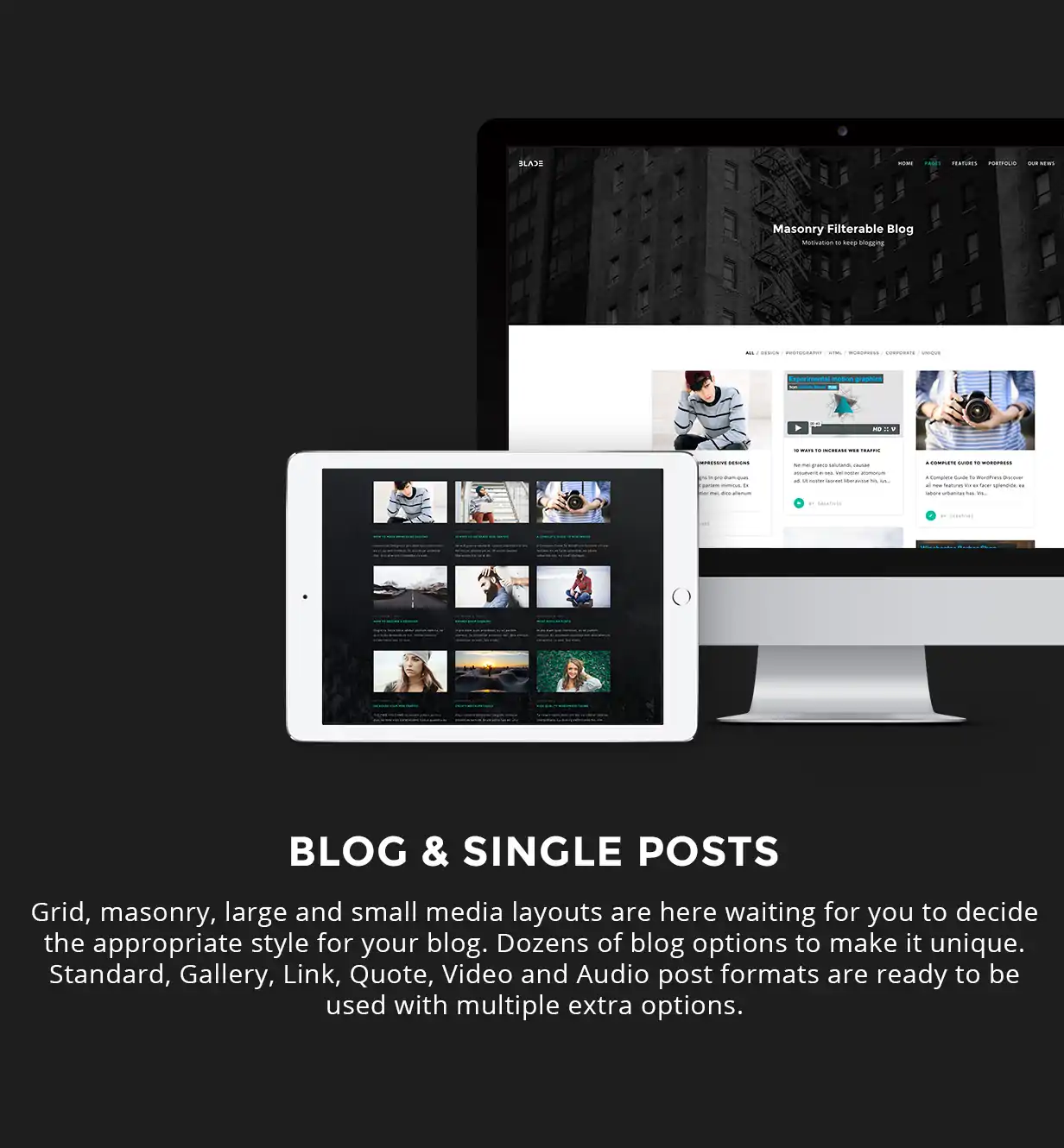 Blade - Responsive Multi-Functional WordPress Theme 8