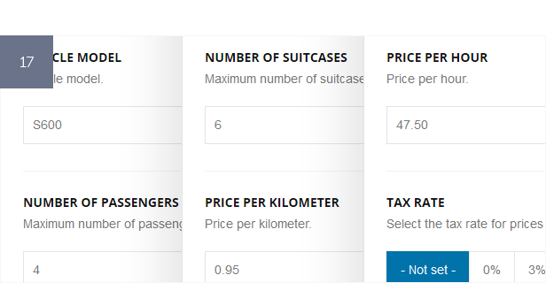 Chauffeur Booking System for WordPress 13