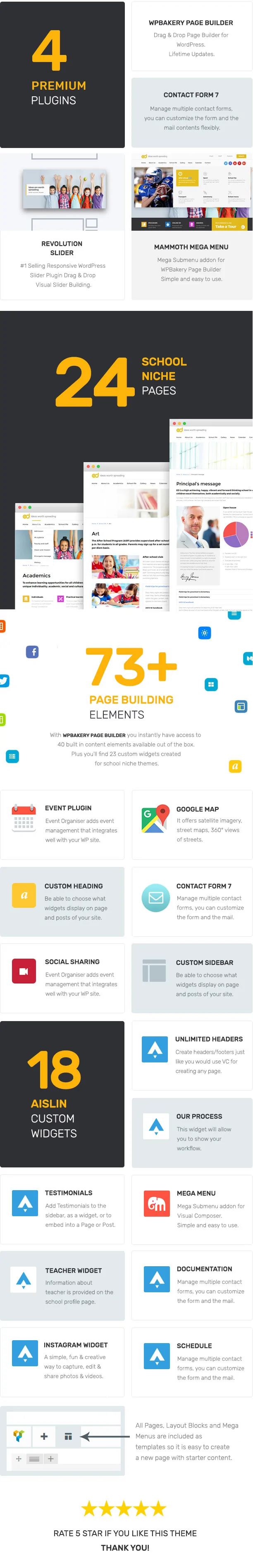 Ed School v3.10.0 NULLED - Education WordPress Theme 3 Ed School Education WordPress Theme 3