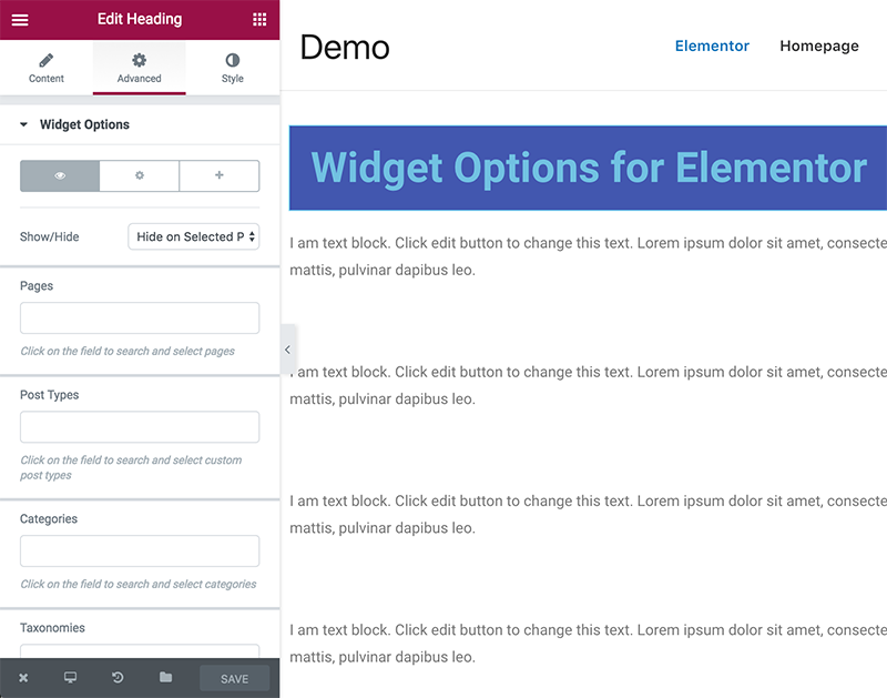 Extended Widget Options - The #1 WordPress Widget Control Plugin 11