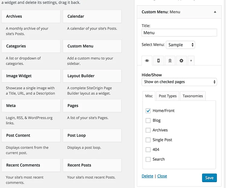 Extended Widget Options - The #1 WordPress Widget Control Plugin 3