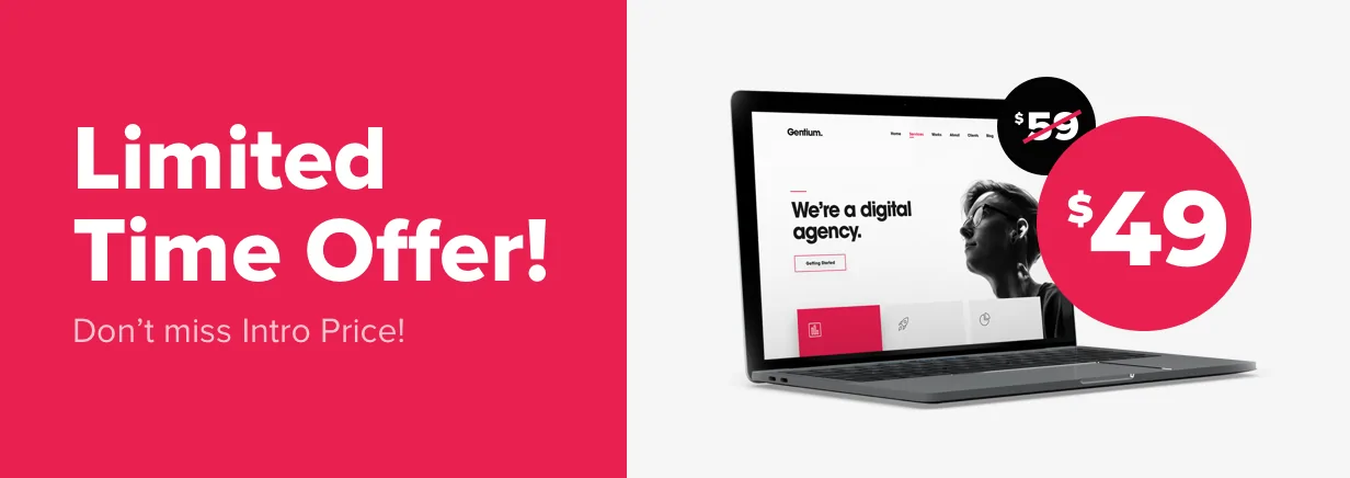 Gentium – A Creative Digital Agency WordPress Theme 3