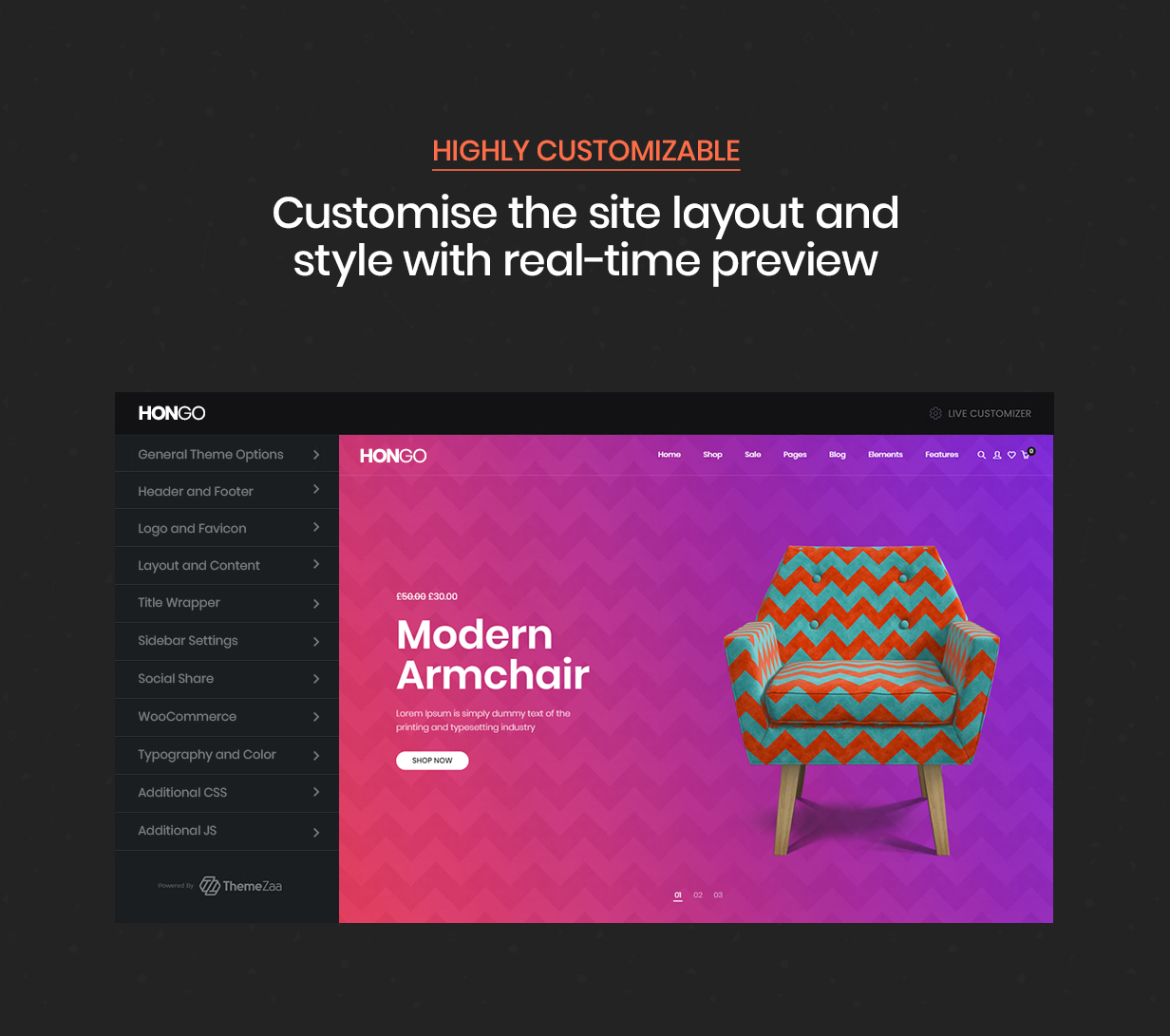 Hongo - Modern & Multipurpose WooCommerce WordPress Theme 15