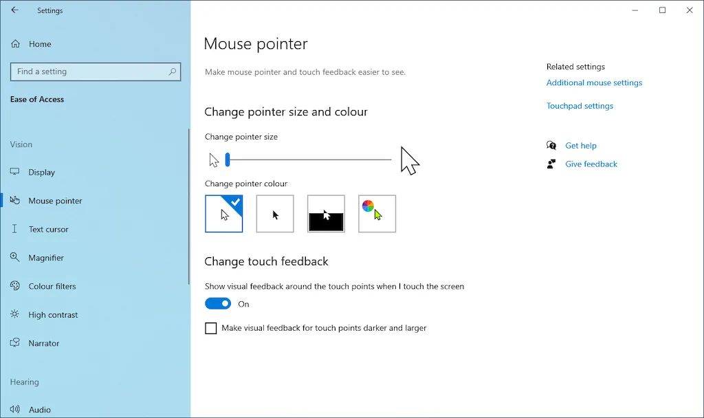 Hướng dẫn hoàn chỉnh về chuột Settings trong Windows 10 2 Hướng dẫn hoàn chỉnh về chuột Settings trong Windows 10