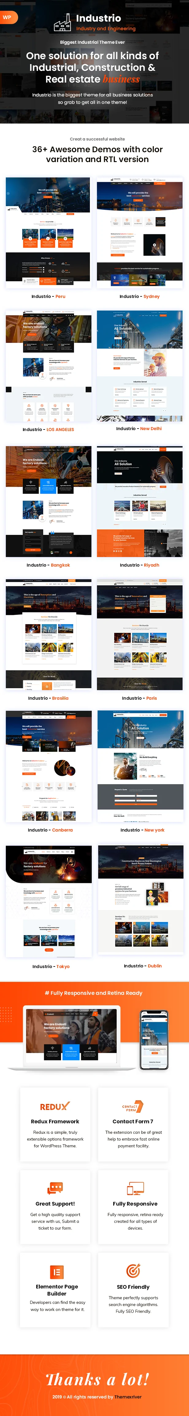 Industrial v1.0 - Industry & Factory WordPress (08/01/2022) 1 Industrial - Industry & Factory WordPress 1