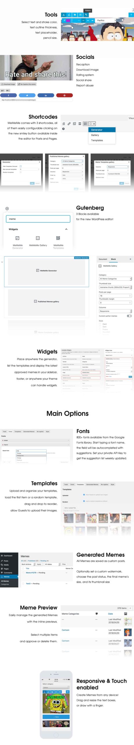MeMeMe - The Meme Generator WP Plugin 1