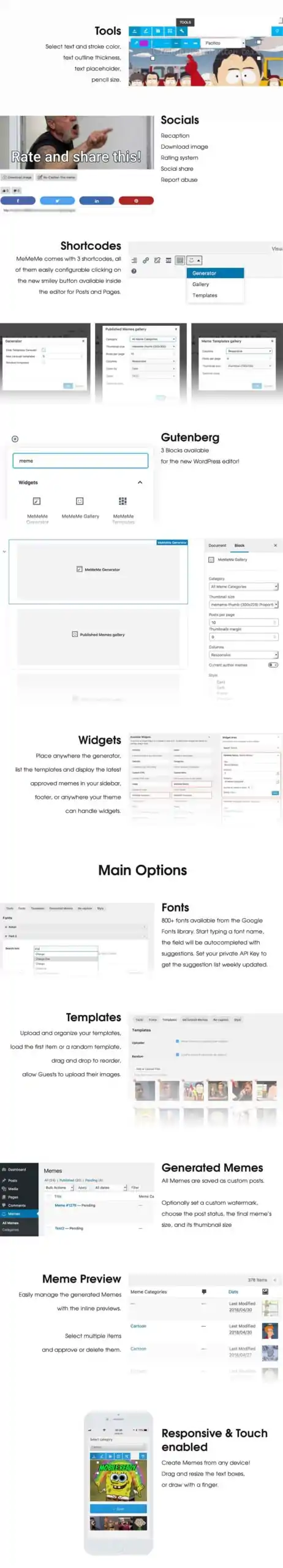 MeMeMe v2.0.5 NULLED - The Meme Generator | WP Plugin 1 MeMeMe - The Meme Generator WP Plugin 1