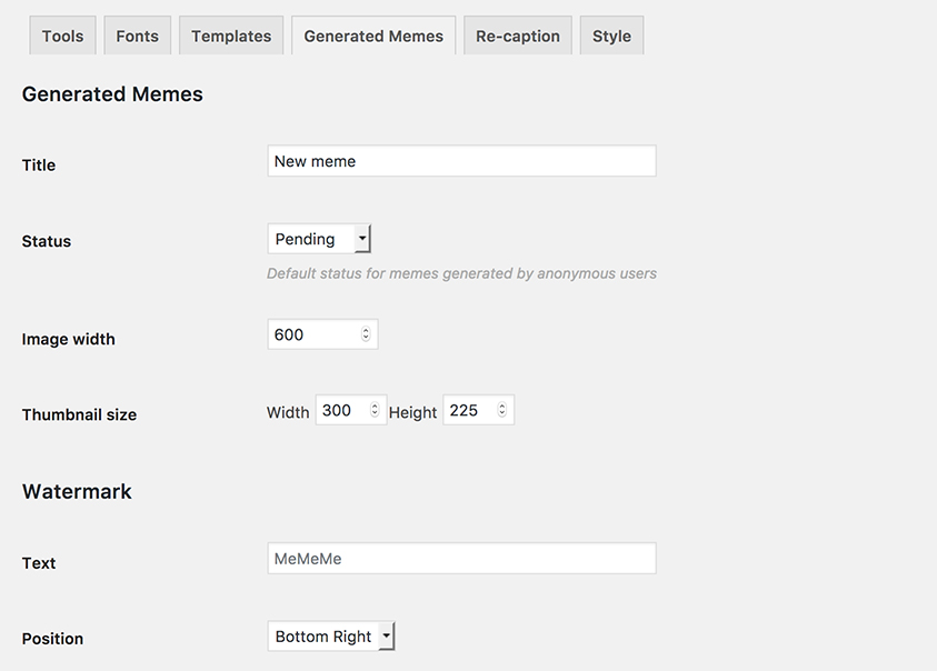 MeMeMe - The Meme Generator WP Plugin 6