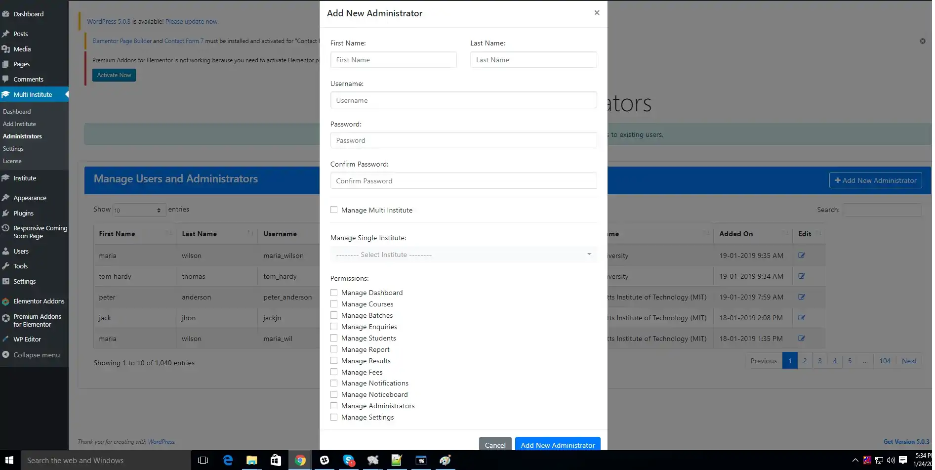 Multi Institute Management v6.2 NULLED - WordPress Plugin 2 Multi Institute Management - WordPress Plugin 2