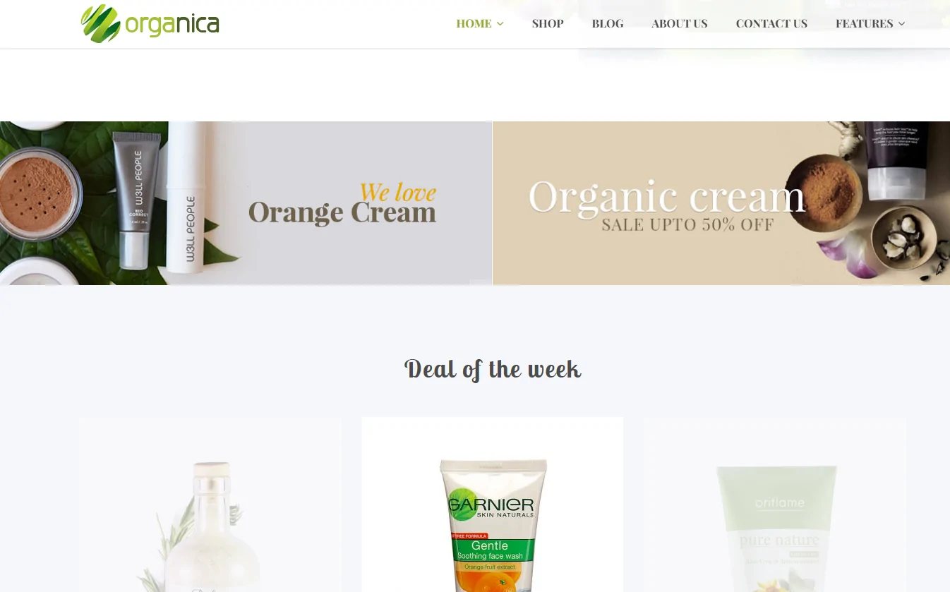 Organica v1.5.9 NULLED - Organic, Beauty, Natural Cosmetics, Food, Farm and Eco WordPress Theme 2 Organica - Organic, Beauty, Natural Cosmetics, Food, Farn and Eco WordPress Theme 2