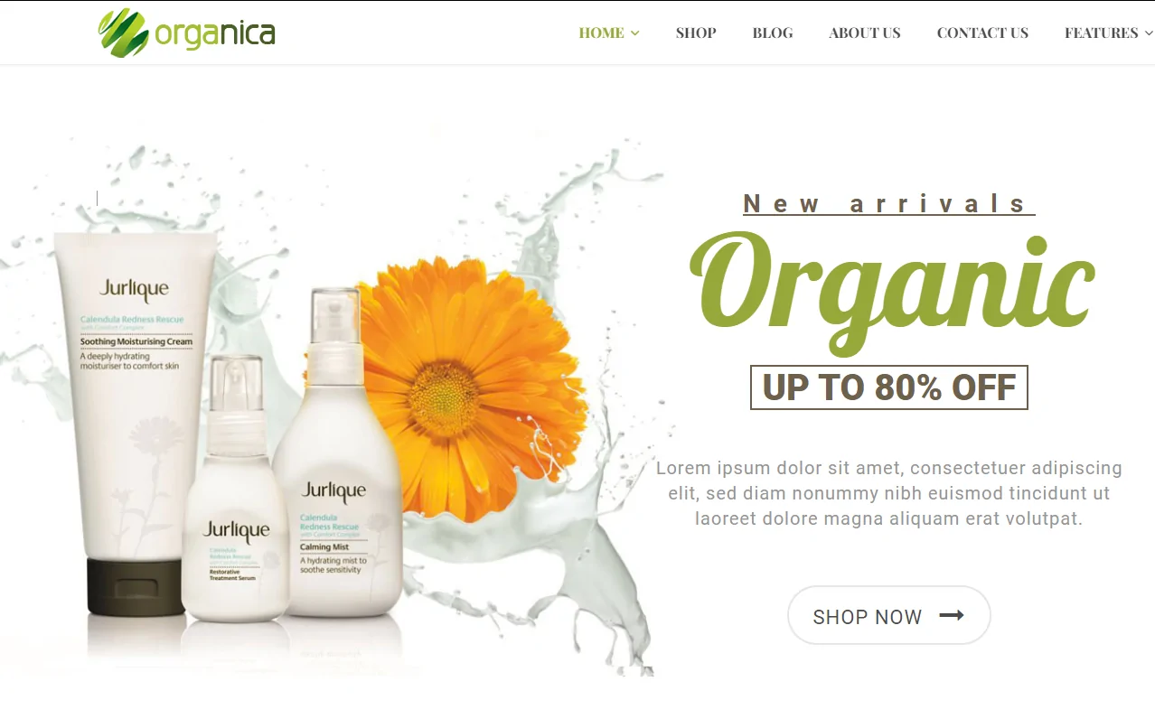 Organica v1.5.9 NULLED - Organic, Beauty, Natural Cosmetics, Food, Farm and Eco WordPress Theme 3 Organica - Organic, Beauty, Natural Cosmetics, Food, Farn and Eco WordPress Theme 3