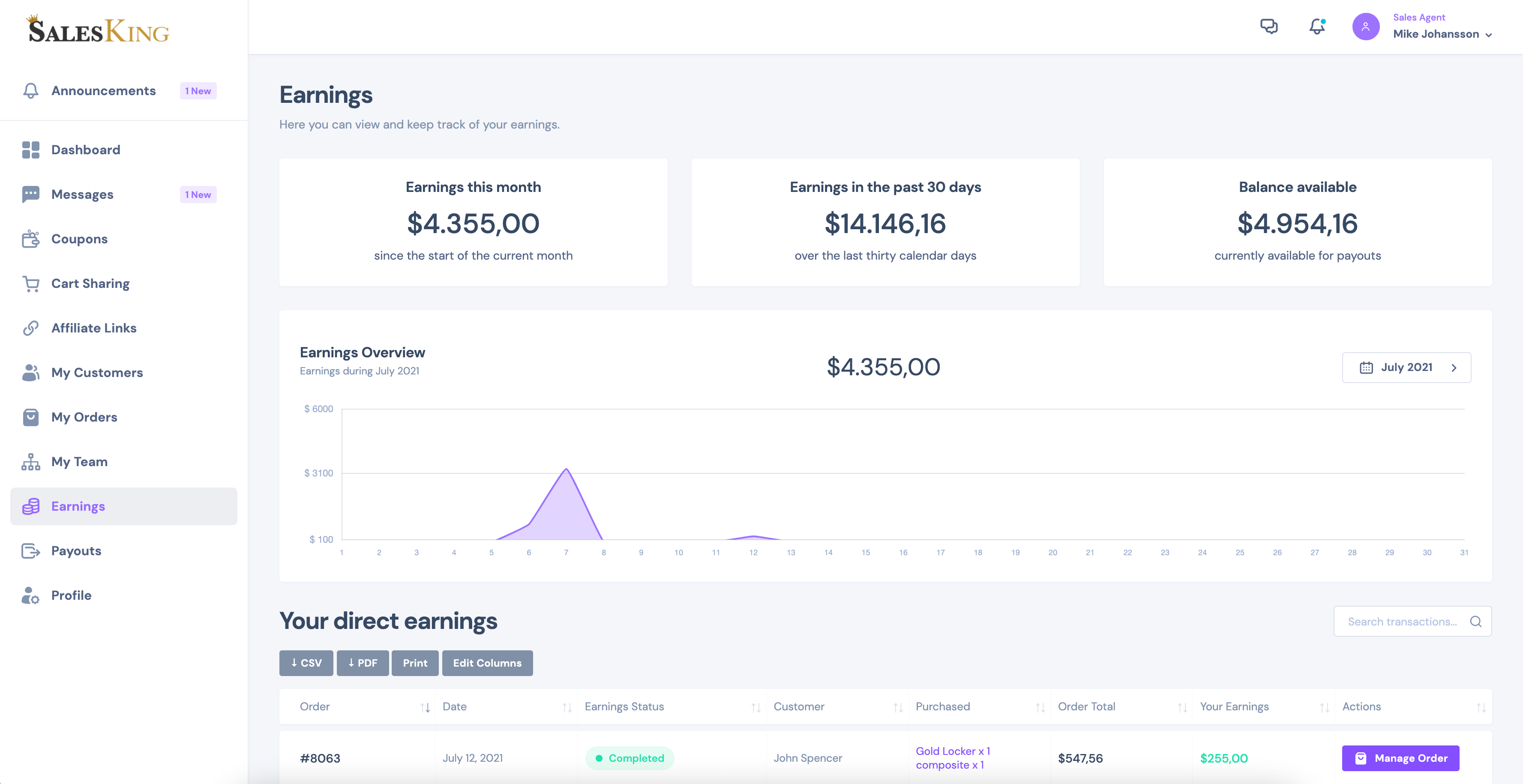 SalesKing - Ultimate Sales Team, Agents & Reps Plugin for WooCommerce 15