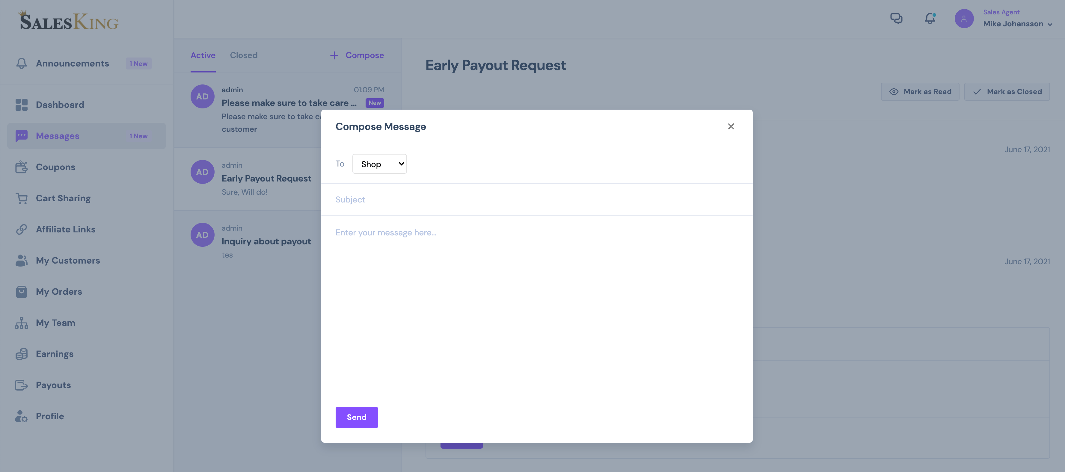 SalesKing - Ultimate Sales Team, Agents & Reps Plugin for WooCommerce 4
