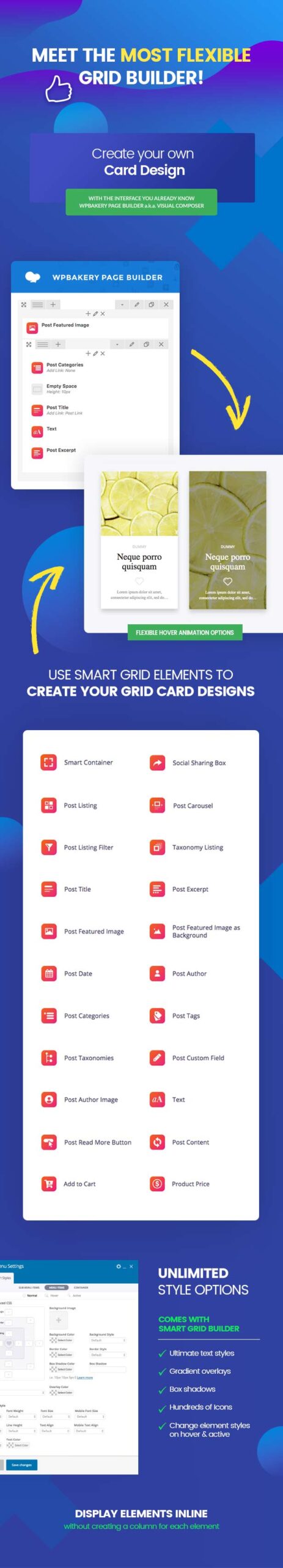 Smart Grid Builder - WPBakery Page Builder Add-on 1