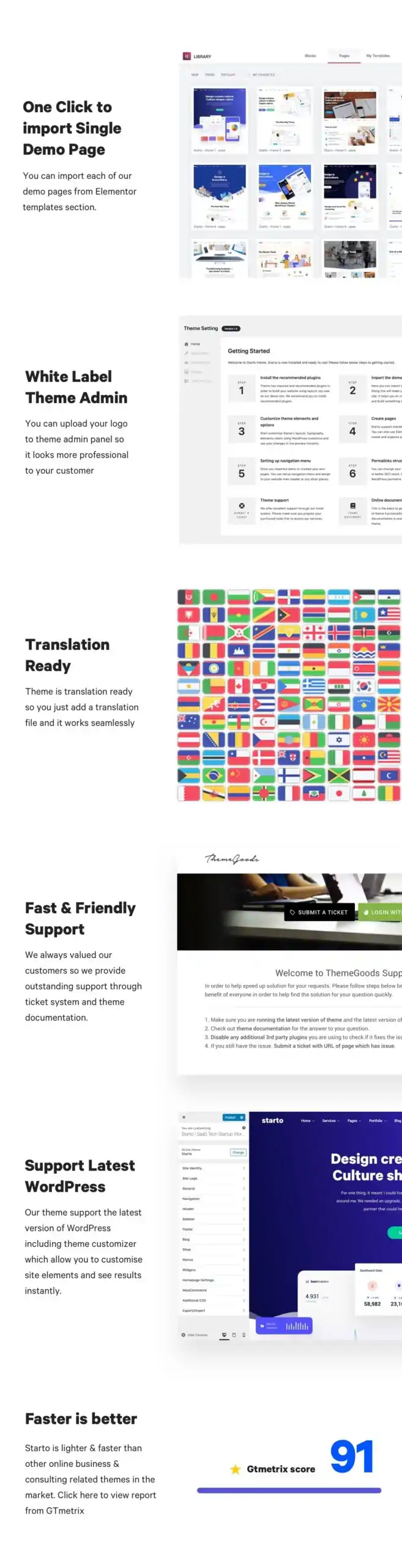 Starto Saas Software Startup WordPress 6