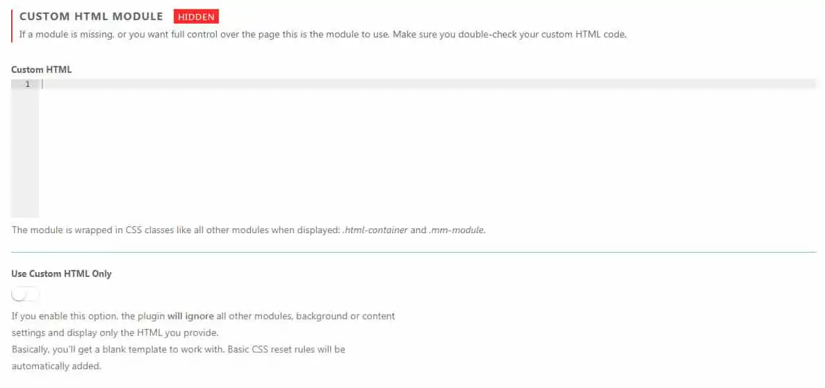 Thiết kế - HTML tùy chỉnh
