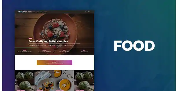 Vlogger Professional Video & Tutorials WordPress Theme 2