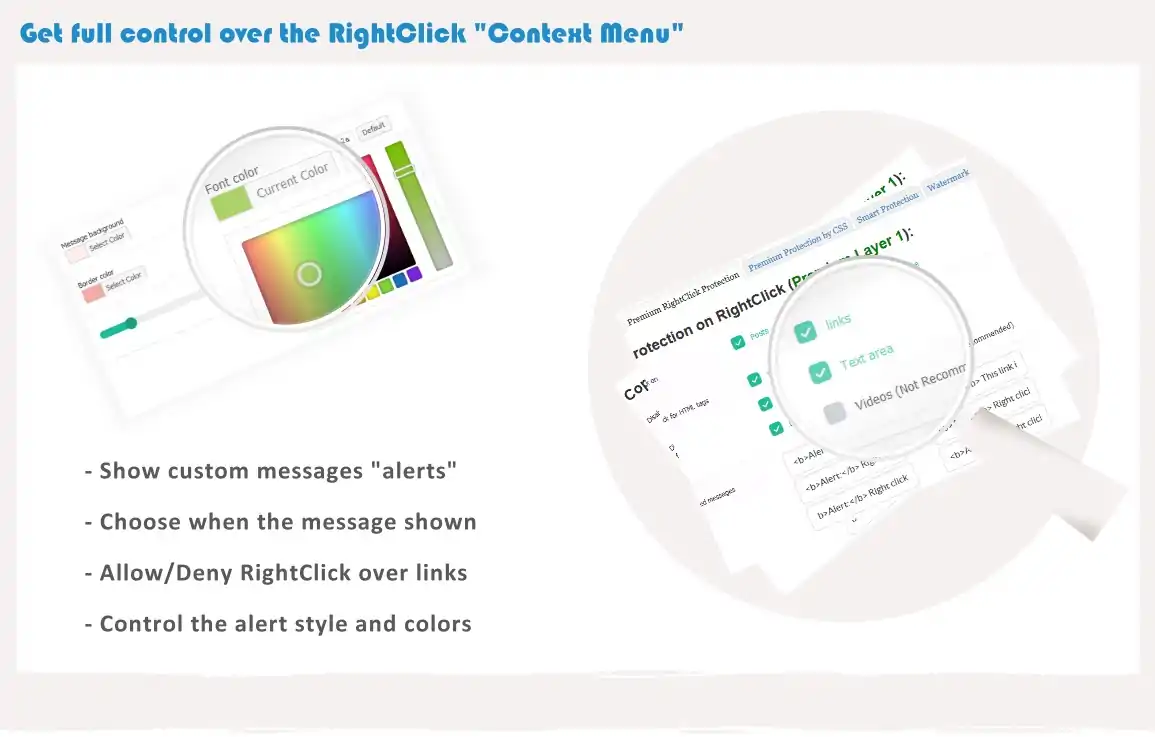 WP Content Copy Protection & No Right Click PRO 2