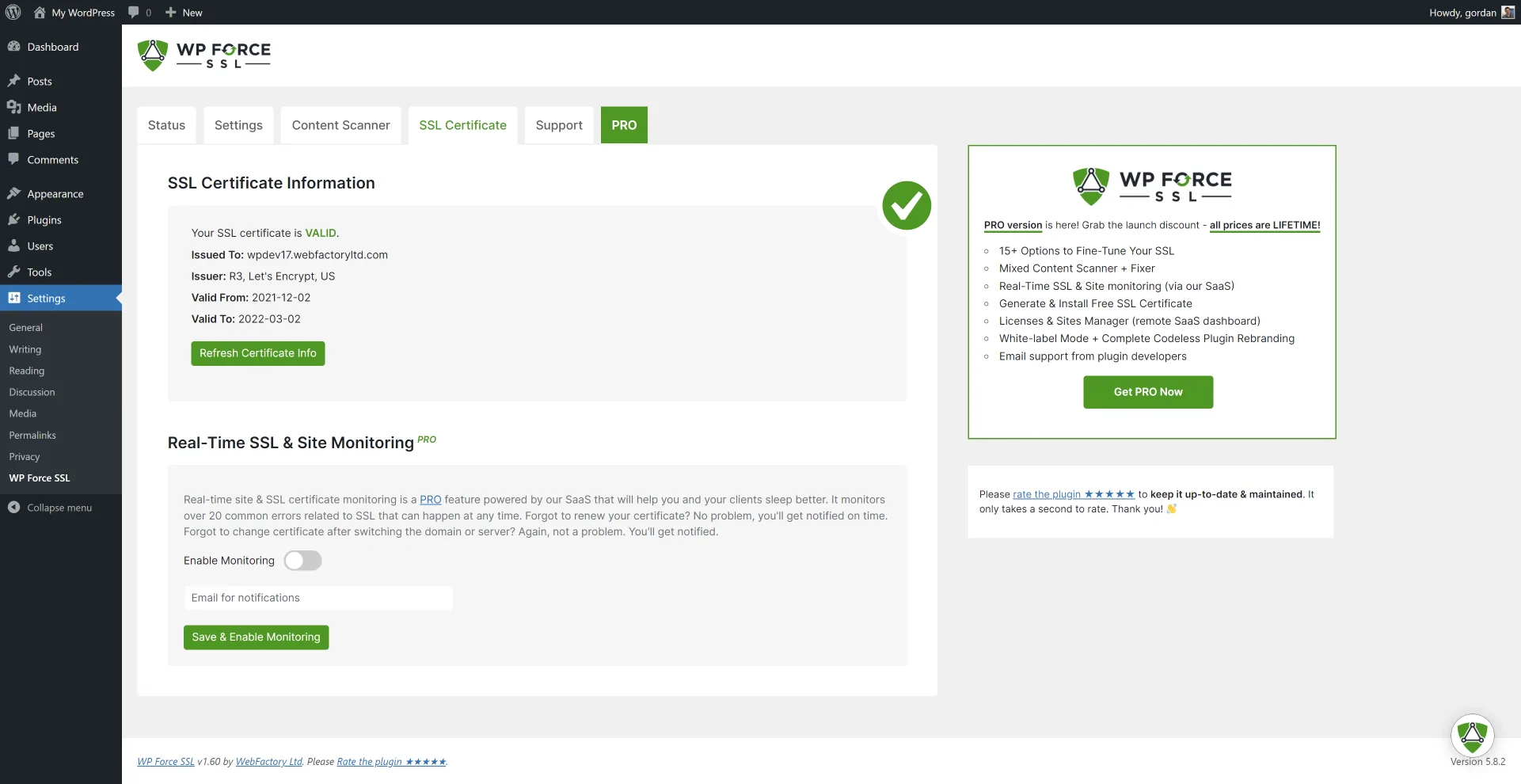 WP Force SSL Pro & HTTPS SSL Redirect 2