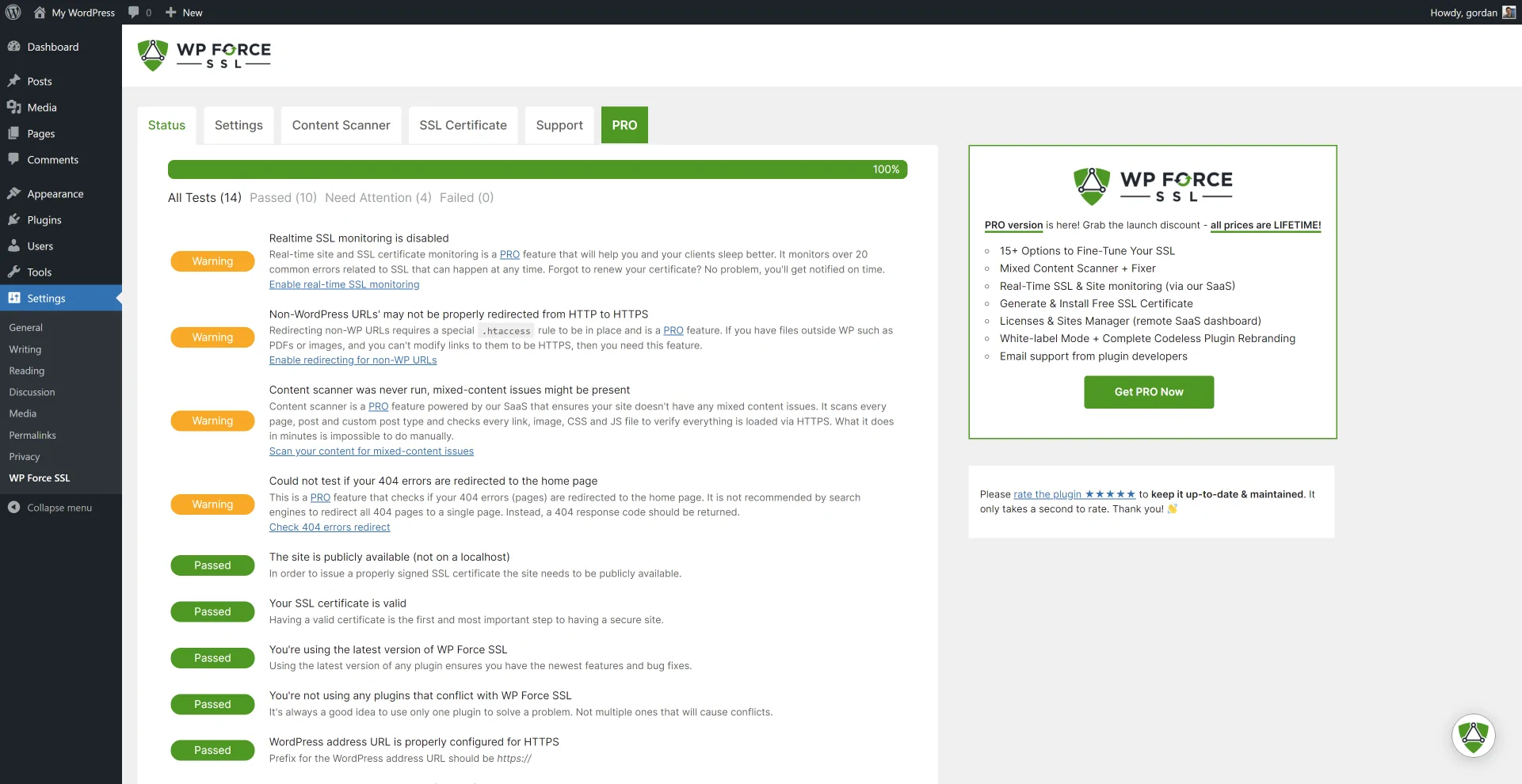 WP Force SSL Pro & HTTPS SSL Redirect