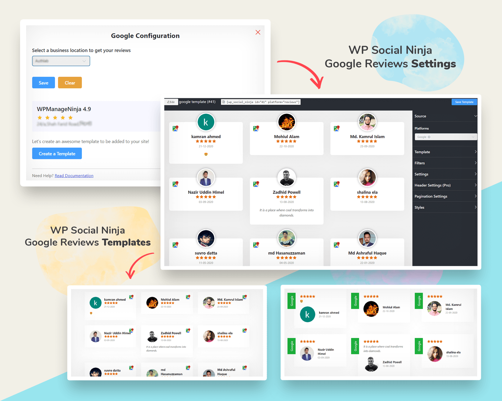 WP Social Ninja Pro by WP Manage Ninja 2