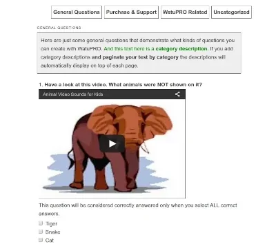 WatuPRO v6.6.1.5 NULLED - Plugin To Create Exams, Tests and Quizzes 1 WatuPRO - Plugin To Create Exams, Tests and Quizzes 1