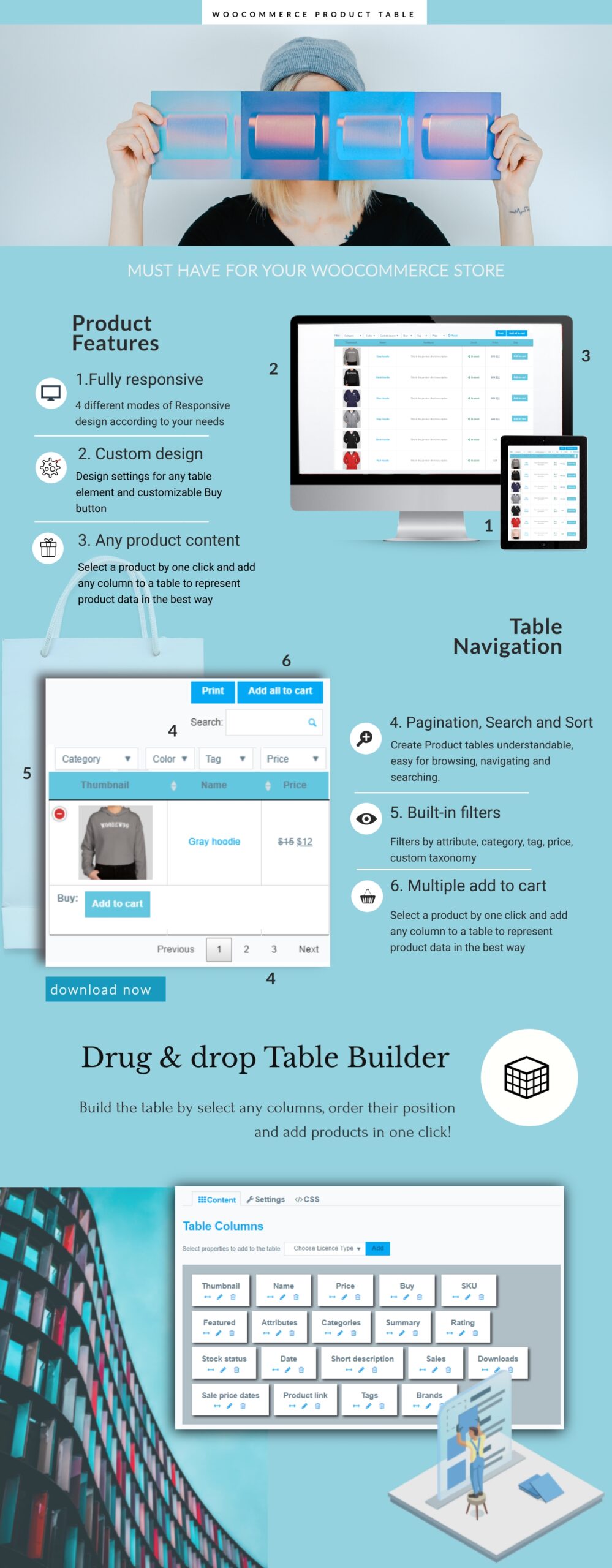 WooBeWoo Product Table Pro 10