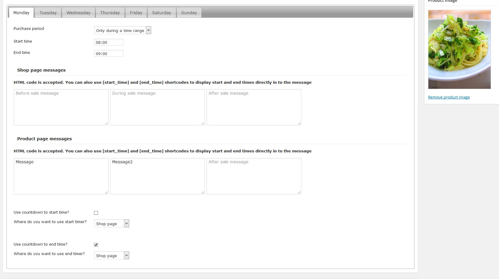 WooCommerce Availability Scheduler 7