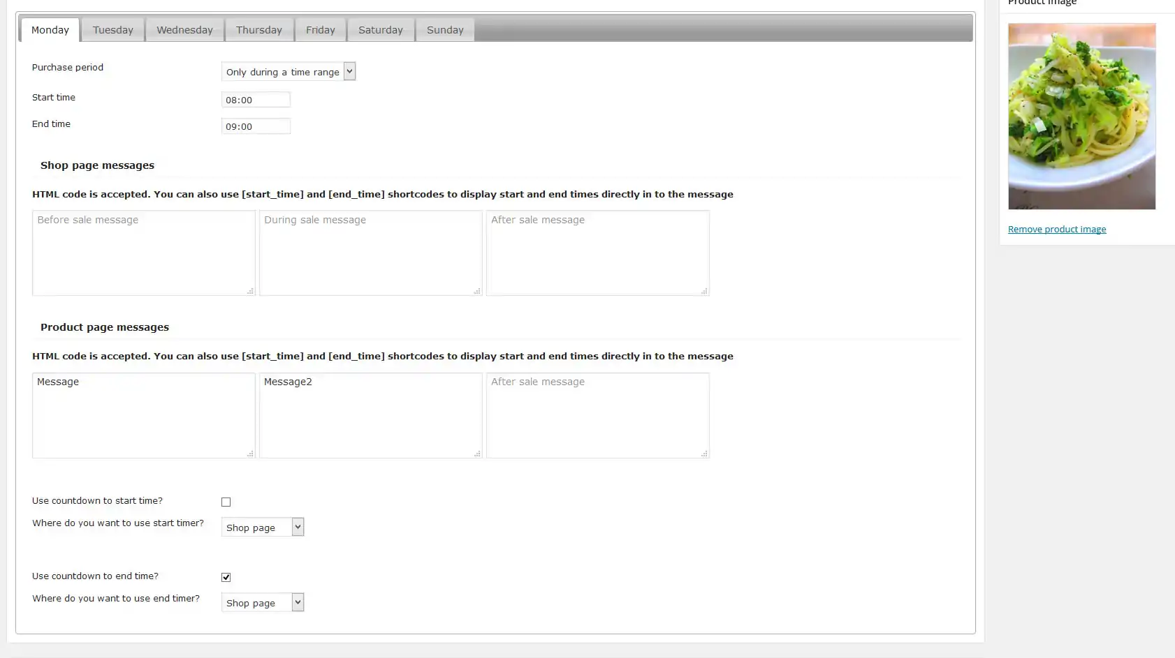 WooCommerce Availability Scheduler 7
