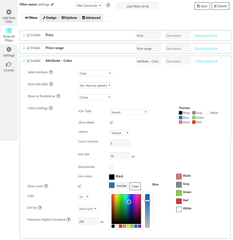 WooCommerce Product Filter WordPress plugin by WooBeWoo 5