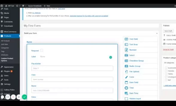 Woocommerce Custom Product Addons 1