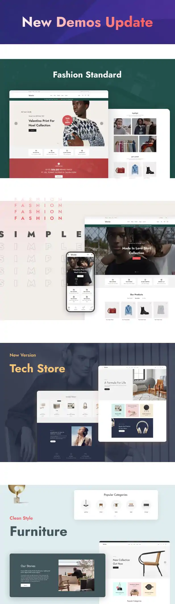 Wooler - Conversion Optimized WooCommerce Theme 1