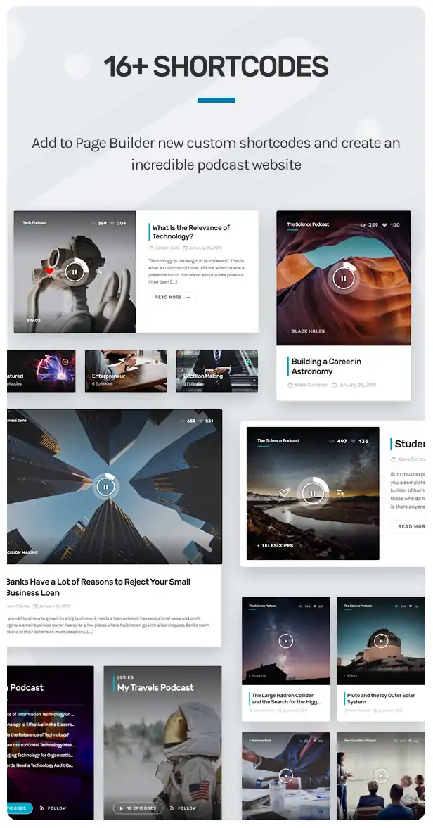 Wpcast - Audio Podcast WordPress Theme 10