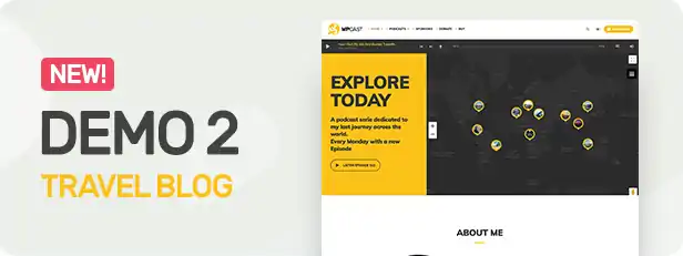Wpcast - Audio Podcast WordPress Theme 2