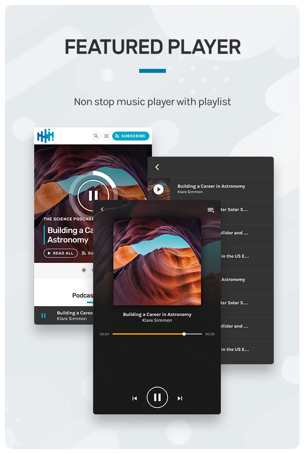 Wpcast - Audio Podcast WordPress Theme 6