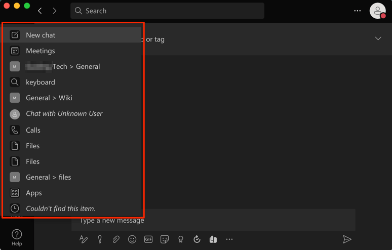 13 phím tắt tốt nhất cho Microsoft Teams 9 13 phím tắt tốt nhất cho Microsoft Teams