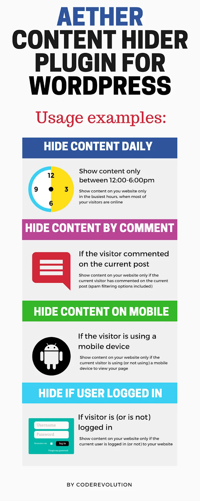 Aether Content Hider Plugin for WordPress v1.2.0 NULLED 1 Aether Content Hider Plugin for WordPress 1