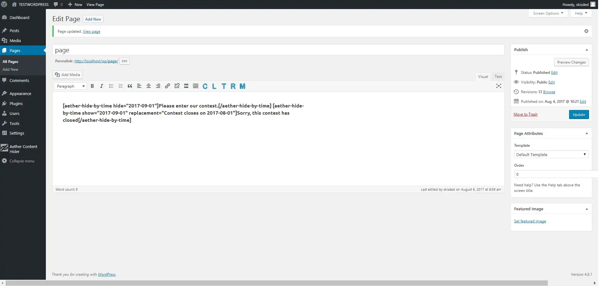 Aether Content Hider Plugin for WordPress v1.2.0 NULLED 3 Aether Content Hider Plugin for WordPress 3