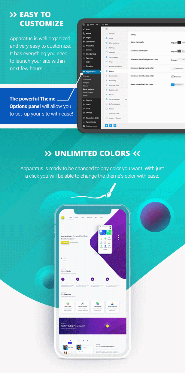 Apparatus - A Multi-Purpose One Page Saas and App Landing Theme 4