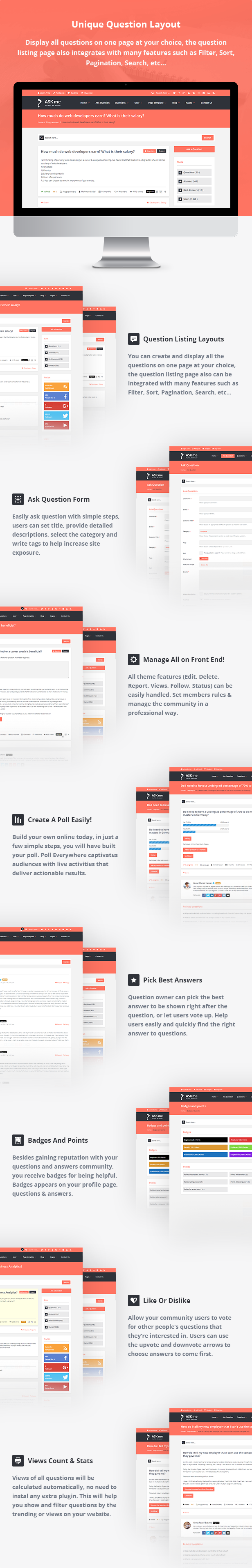 Ask Me - Responsive Questions & Answers WordPress 3