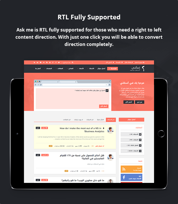 Ask Me - Responsive Questions & Answers WordPress 4