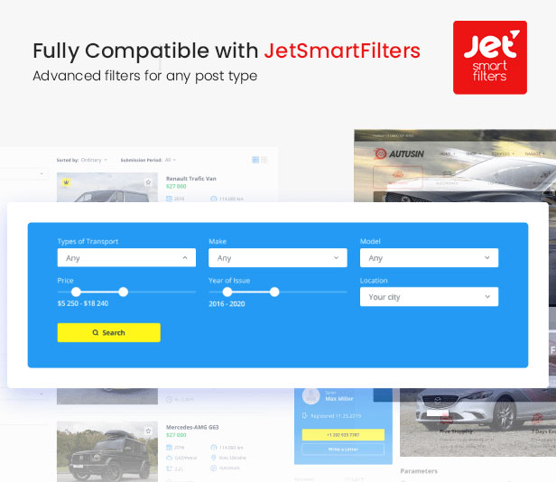 Autusin - Auto Parts & Car Accessories Shop Elementor WooCommerce WordPress Theme 2